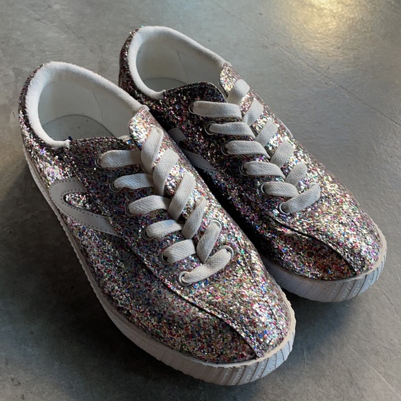 Tretorn confetti glitter sneakers - Picture 3 of 5